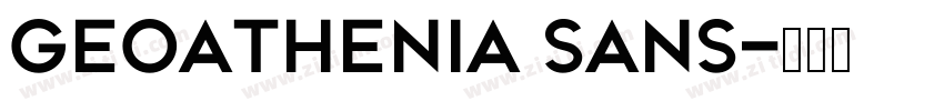 Geoathenia Sans字体转换